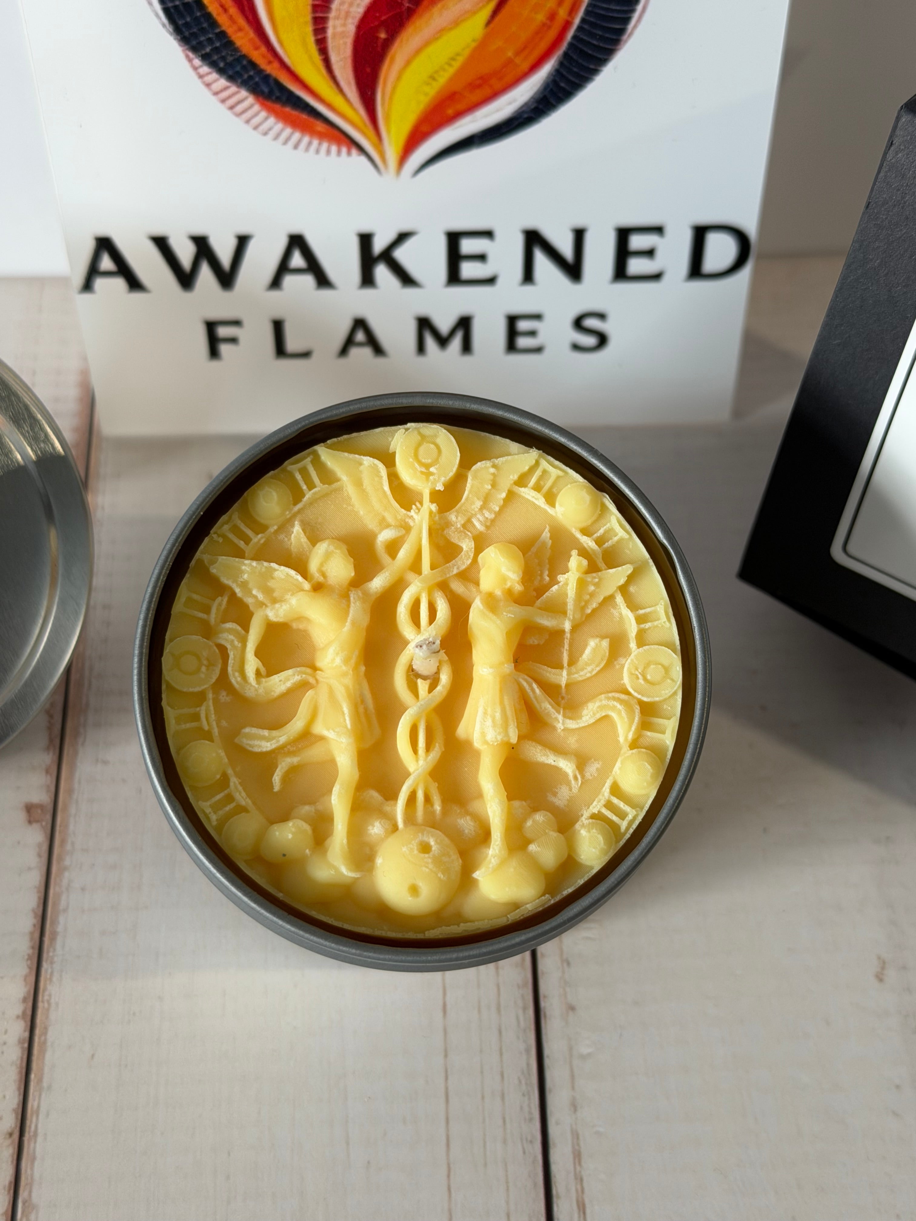 Gemini Zodiac Candle