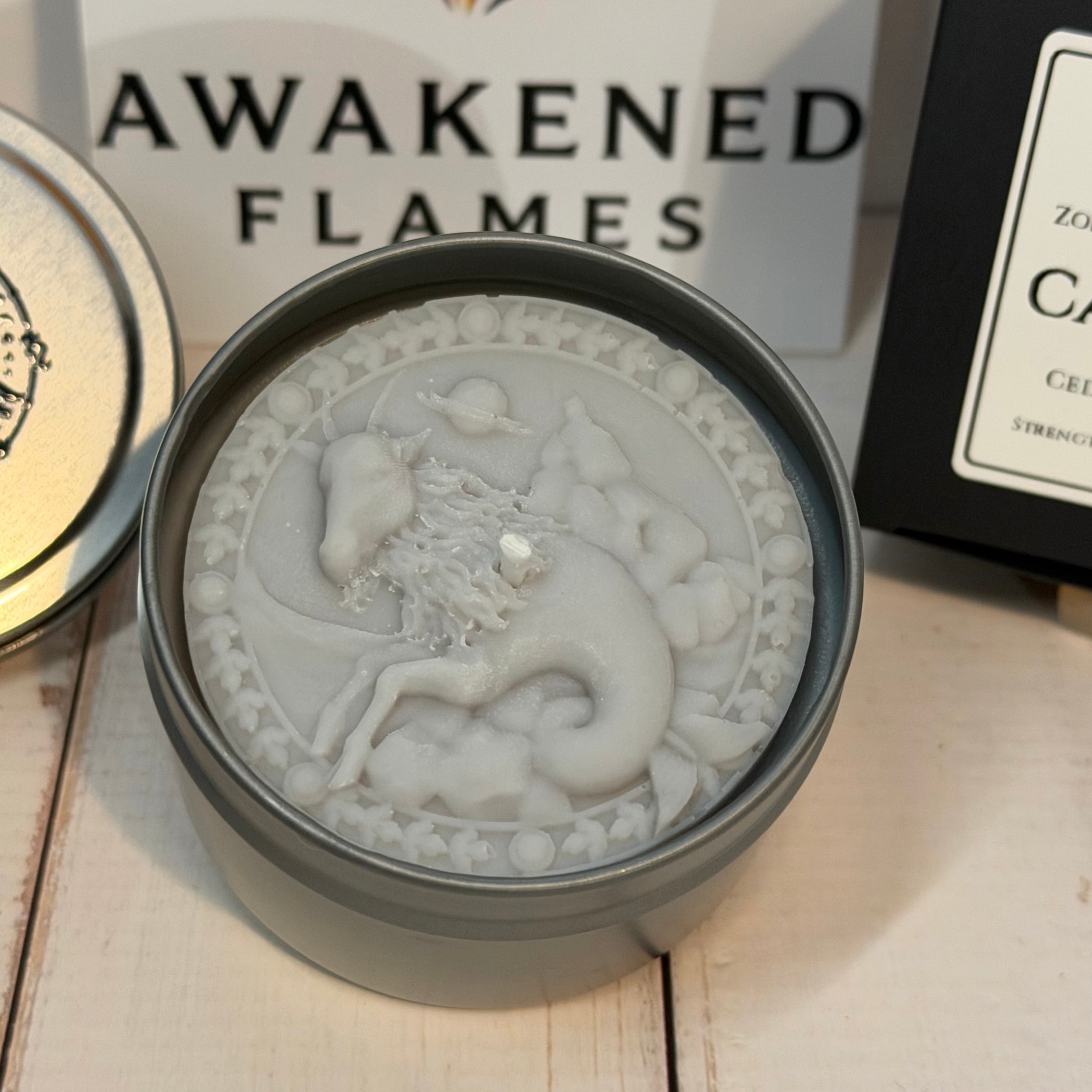 Capricorn Zodiac Candle