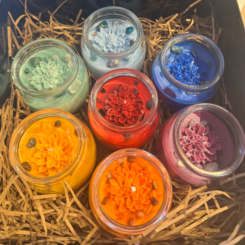 Luxury Chakra Candle Set