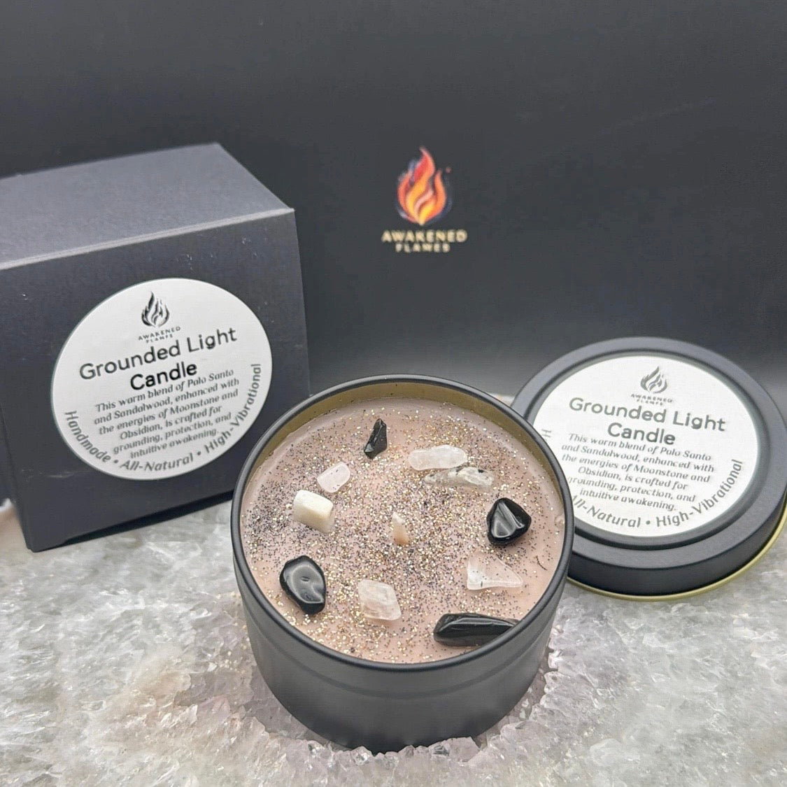 Grounded Light Intention Candle