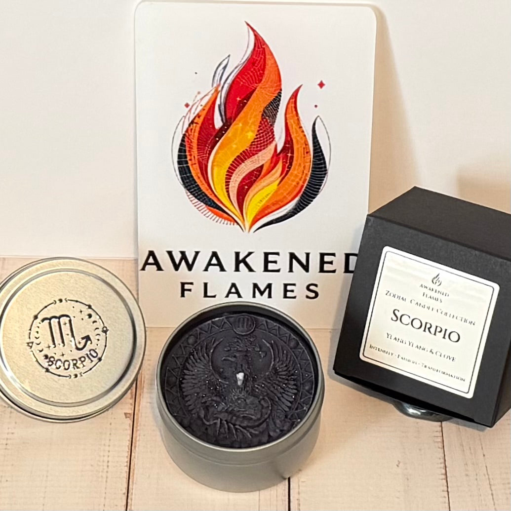 Scorpio Zodiac Candle