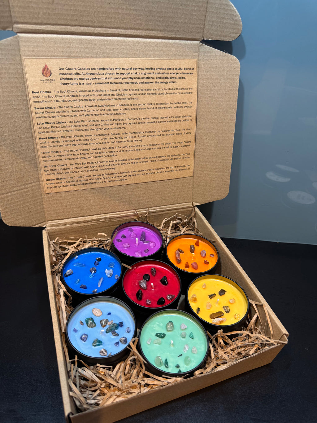 Chakra Candle Set