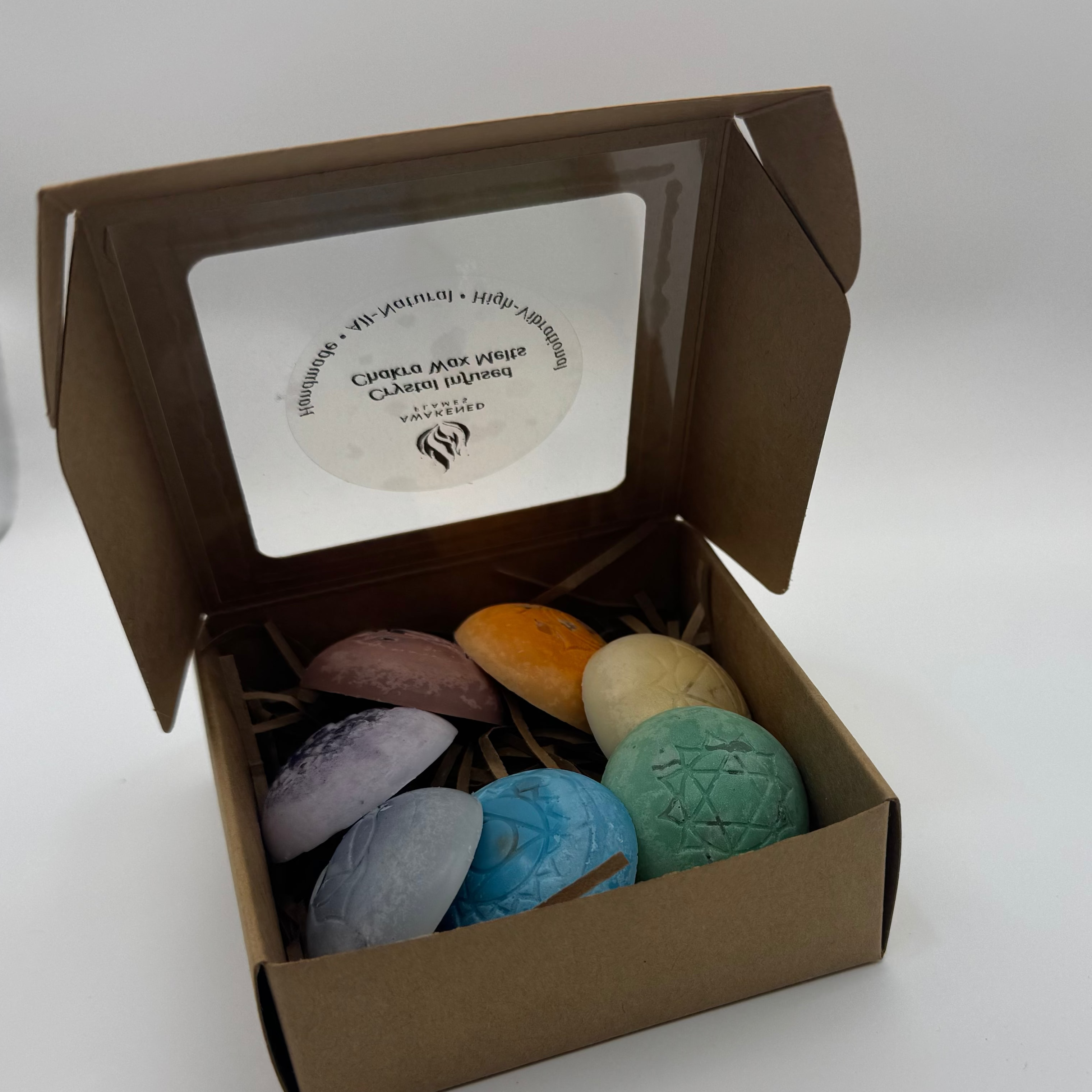 Crystal-infused Chakra Wax Melts
